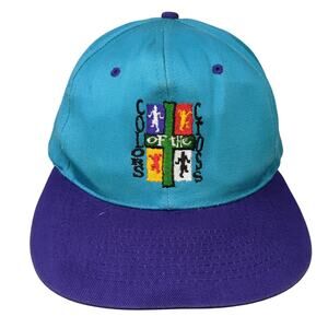 Colors Of The Cross God Sees No Color Snapback Cap Multi One Size Embroidered KC